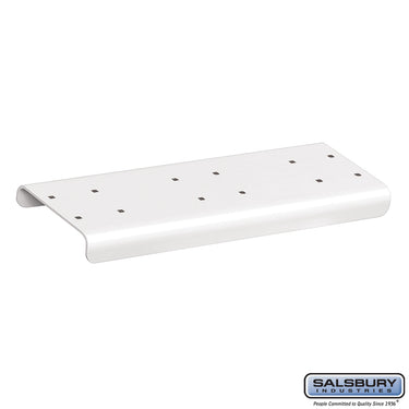 Spreader - 2 Wide - for Rural Mailboxes and Townhouse Mailboxes - White